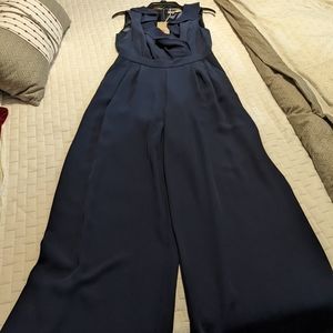 NWT Boden Dolly Jump Suit, Navy, Size Petite XS